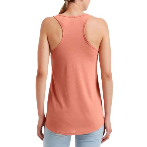 ANL32PV laza szabású ujjatlan Női póló-trikó Anvil, Terracotta-2XL