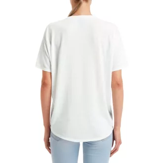   ANL36PV rövid ujjú laza szabású Női póló Anvil, White-XL