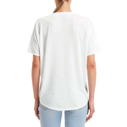 ANL36PV rövid ujjú laza szabású Női póló Anvil, White-XL