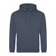 Just Hoods Uniszex laza szabású kapucnis pulóver AWJH001, Airforce Blue-XL