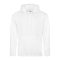 Just Hoods Uniszex laza szabású kapucnis pulóver AWJH001, Arctic White-4XL
