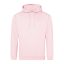 Just Hoods Uniszex laza szabású kapucnis pulóver AWJH001, Baby Pink-4XL