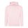 Just Hoods Uniszex laza szabású kapucnis pulóver AWJH001, Baby Pink-XS
