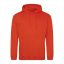 Just Hoods Uniszex laza szabású kapucnis pulóver AWJH001, Burnt Orange-S