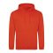 Just Hoods Uniszex laza szabású kapucnis pulóver AWJH001, Burnt Orange-XL