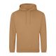 Just Hoods Uniszex laza szabású kapucnis pulóver AWJH001, Caramel Latte-XL