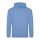 Just Hoods Uniszex laza szabású kapucnis pulóver AWJH001, Cornflower Blue-3XL