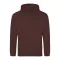 Just Hoods Uniszex laza szabású kapucnis pulóver AWJH001, Chocolate Fudge Brownie-3XL