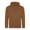 Just Hoods Uniszex laza szabású kapucnis pulóver AWJH001, Caramel Toffee-S