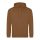 Just Hoods Uniszex laza szabású kapucnis pulóver AWJH001, Caramel Toffee-XS