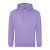 Just Hoods Uniszex laza szabású kapucnis pulóver AWJH001, Digital Lavender-M