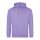 Just Hoods Uniszex laza szabású kapucnis pulóver AWJH001, Digital Lavender-S