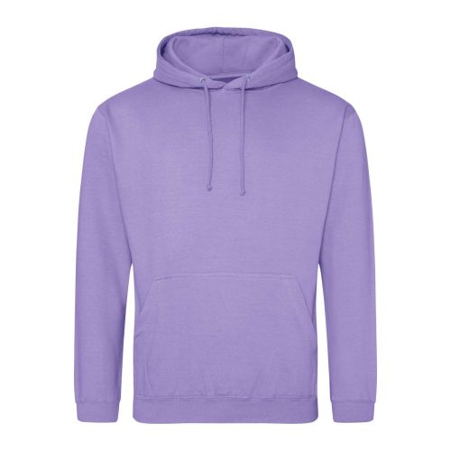 Just Hoods Uniszex laza szabású kapucnis pulóver AWJH001, Digital Lavender-XS