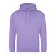 Just Hoods Uniszex laza szabású kapucnis pulóver AWJH001, Digital Lavender-XS