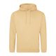 Just Hoods Uniszex laza szabású kapucnis pulóver AWJH001, Desert Sand-S