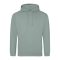 Just Hoods Uniszex laza szabású kapucnis pulóver AWJH001, Dusty Green-XS