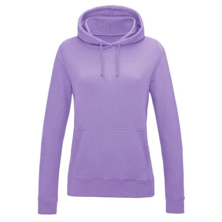 Just Hoods Női kapucnis pulóver bolyhozott belsővel AWJH001F, Digital Lavender-2XL