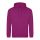 Just Hoods Uniszex laza szabású kapucnis pulóver AWJH001, Festival Fuchsia-L