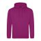 Just Hoods Uniszex laza szabású kapucnis pulóver AWJH001, Festival Fuchsia-XL