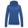 Just Hoods Női kapucnis pulóver bolyhozott belsővel AWJH001F, Royal Blue-L