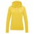 Just Hoods Női kapucnis pulóver bolyhozott belsővel AWJH001F, Sun Yellow-M