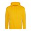Just Hoods Uniszex laza szabású kapucnis pulóver AWJH001, Gold-2XL