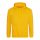 Just Hoods Uniszex laza szabású kapucnis pulóver AWJH001, Gold-XS