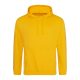 Just Hoods Uniszex laza szabású kapucnis pulóver AWJH001, Gold-XS