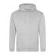 Just Hoods Uniszex laza szabású kapucnis pulóver AWJH001, Heather Grey-L