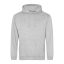 Just Hoods Uniszex laza szabású kapucnis pulóver AWJH001, Heather Grey-M