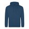 Just Hoods Uniszex laza szabású kapucnis pulóver AWJH001, Ink Blue-XL