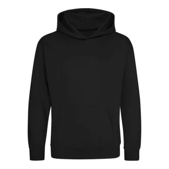   Just Hoods Gyerek kapucnis pulóver AWJH001J, Black Smoke-5/6