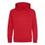 Just Hoods Gyerek kapucnis pulóver AWJH001J, Fire Red-1/2