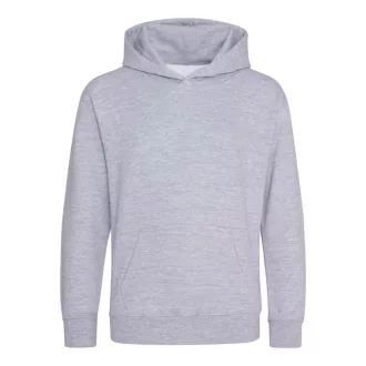   Just Hoods Gyerek kapucnis pulóver AWJH001J, Heather Grey-5/6
