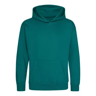 Just Hoods Gyerek kapucnis pulóver AWJH001J, Jade-5/6