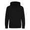 Just Hoods Gyerek kapucnis pulóver AWJH001J, Jet Black-1/2