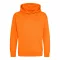 Just Hoods Gyerek kapucnis pulóver AWJH001J, Orange Crush-1/2