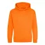 Just Hoods Gyerek kapucnis pulóver AWJH001J, Orange Crush-1/2
