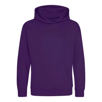 Just Hoods Gyerek kapucnis pulóver AWJH001J, Purple-5/6