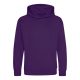Just Hoods Gyerek kapucnis pulóver AWJH001J, Purple-5/6