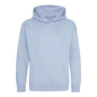 Just Hoods Gyerek kapucnis pulóver AWJH001J, Sky Blue-5/6