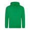 Just Hoods Uniszex laza szabású kapucnis pulóver AWJH001, Kelly Green-M
