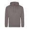 Just Hoods Uniszex laza szabású kapucnis pulóver AWJH001, Mocha Brown-XS
