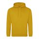 Just Hoods Uniszex laza szabású kapucnis pulóver AWJH001, Mustard-M