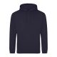 Just Hoods Uniszex laza szabású kapucnis pulóver AWJH001, New French Navy-L