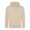 Just Hoods Uniszex laza szabású kapucnis pulóver AWJH001, Nude-L