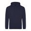 Just Hoods Uniszex laza szabású kapucnis pulóver AWJH001, Oxford Navy-XS