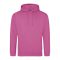 Just Hoods Uniszex laza szabású kapucnis pulóver AWJH001, Pinky Purple-L