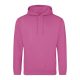 Just Hoods Uniszex laza szabású kapucnis pulóver AWJH001, Pinky Purple-XS