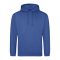 Just Hoods Uniszex laza szabású kapucnis pulóver AWJH001, Royal Blue-2XL